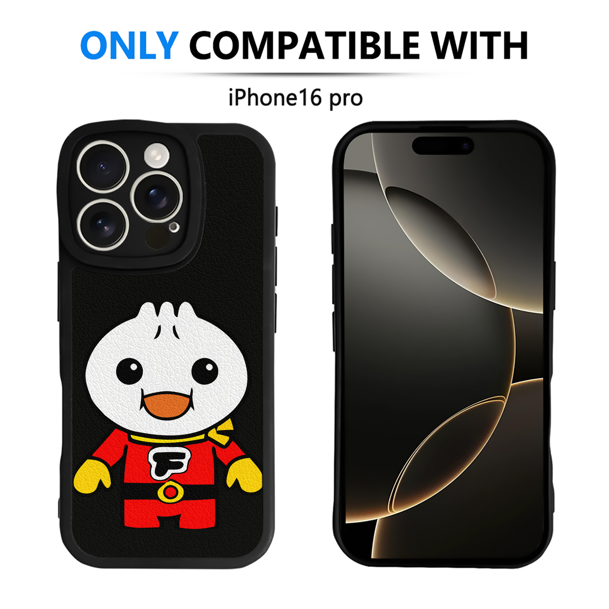 （画像用） アンパンマン Anpanman 【iPhone 16シリーズ対応】シリコンスマホケース（レザー調） 材質：シリコン